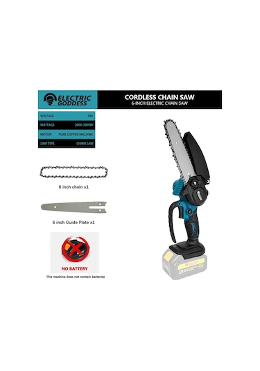 Makita İçin Mini Testere 18v Pilsiz Küçük El Elektrikli 6 İnç