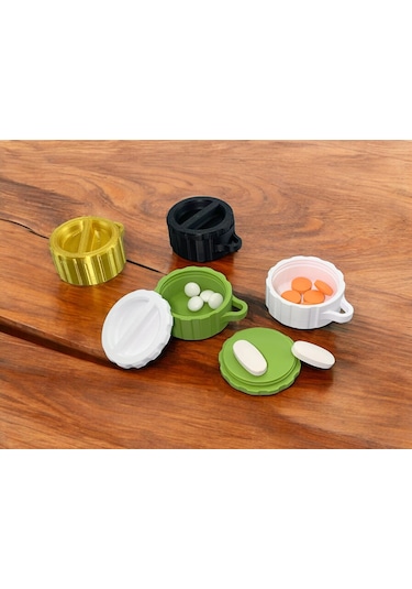 Mini Taşınabilir İlaç Kutusu 2 Adet