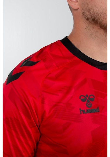 Hummel Line Kaleci Tek Üst Forma Kırmızı