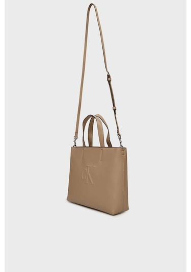 Calvin Klein Bayan Çanta Lv04k3111g Pbf Bej Bej