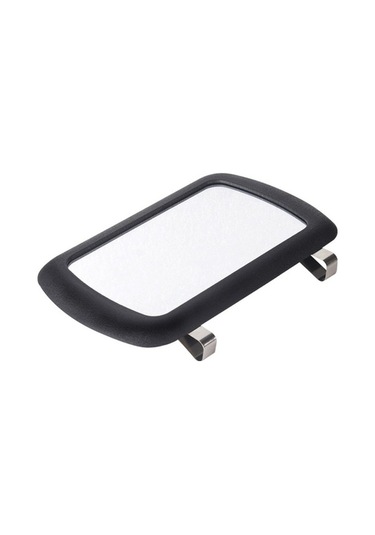 Pazly Dm-071 Araç Güneşlik Pp+cam Makyaj Aynası, Araba Plaka Klipsli Ultra Clear Ayna Yüksek Kaliteli