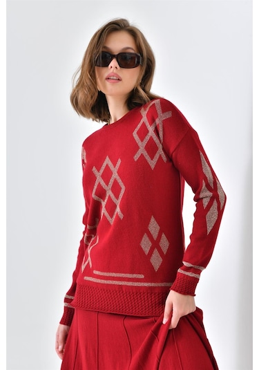 Ftz Women Kadın Etekli Takım Bordo 20559-bordo Bordo