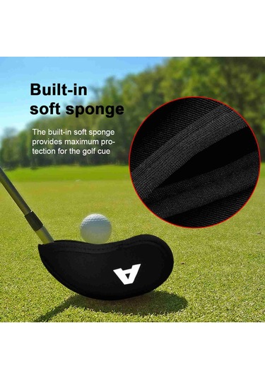 Kaiyi 10'lu Siyah Neopren Demir Kılıf Çok Renkli