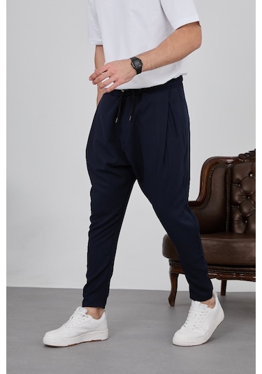 Baykim Sports Wears Unisex Modern Şalvar Pantolon Lacivert