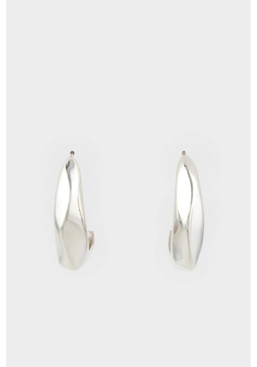 DeFacto Afra x DeFacto Sallantılı Silver Küpe E9067AXNSSR4