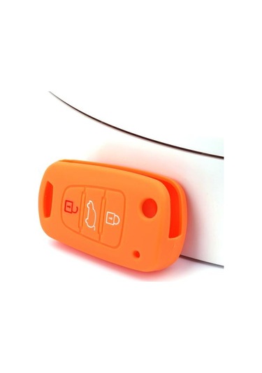 Pembe Silikon Araba Anahtarı Durum Uzaktan Kapak Çevirin Çanta Koruyucu Tutucu Hyundai Uyumlu I30 I35