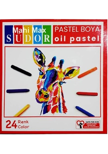 Südor 24 Renk Köşeli Oil Pastel Boya