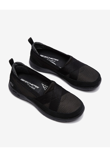 Skechers Arch Fit Refine Kadın Siyah Günlük Ayakkabı 104270 Bbk Siyah