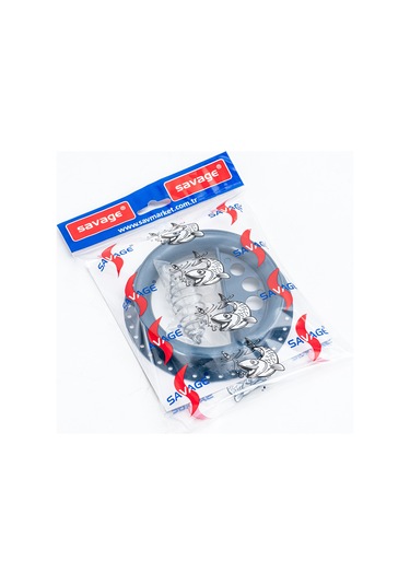 Sazan El Oltası Takımı - Büyük Kasnaklı - Savage - 4 İğneli Yaylı