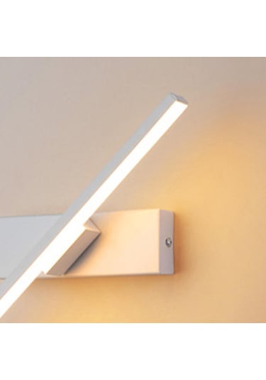 Suntek Modern Dönen Duvar Lambası Ev Yatak Odası Merdiven Koridor Beyaz Sıcak Işık