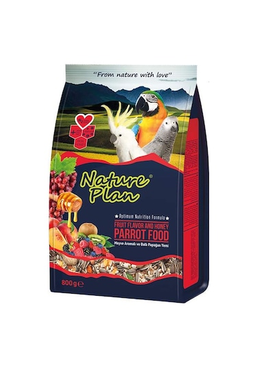 Nature Plan Papağan Yemi 800 G x 5 Adet