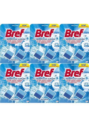 Bref Koku Giderici Jel Küpü - Okyanus 12 Li Set 6pk 2