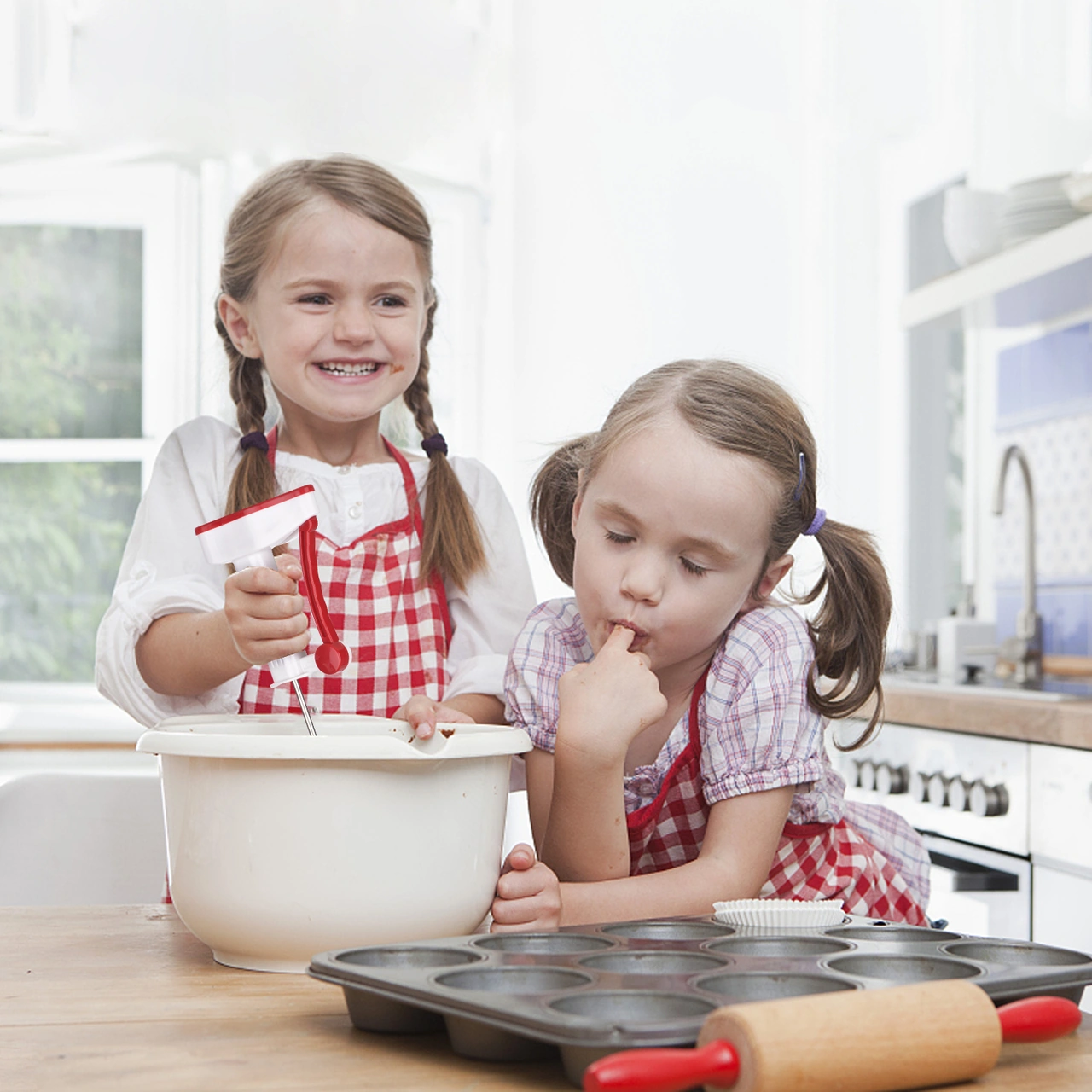 Youmex El Tipi Mutfak Blenderı: Çayır, Krema, Şerbet Karıştırıcı - Paslanmaz Çelik Vücut - Mavi Mavi