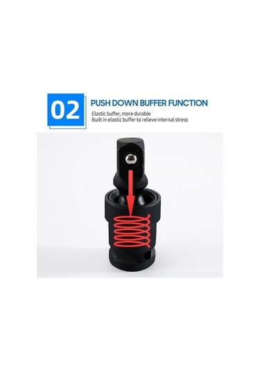 Didadodo Elektrikli Anahtar Adaptörü, Dayanıklı Ve Kullanışlı - 90/360 Seçenekli, Siyah Karbon Çelik