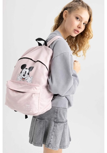 Disney Mickey & Minnie Mouse Okul Sırt Çantası Unisex Okul Çantası Karışık