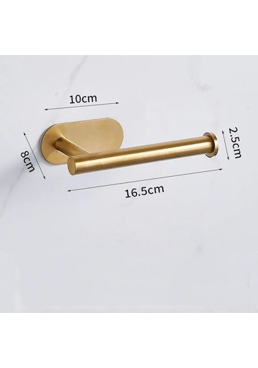 Kangvka 304 Paslanmaz Çelik Banyo Kağıdı Tutucu, Özlü Yapıştırıcı Montaj, Paslanmazsız, 2.5 Kg Yük Kapasitesi, Dönmeyi Engelleme, Modern Tasarım Gri