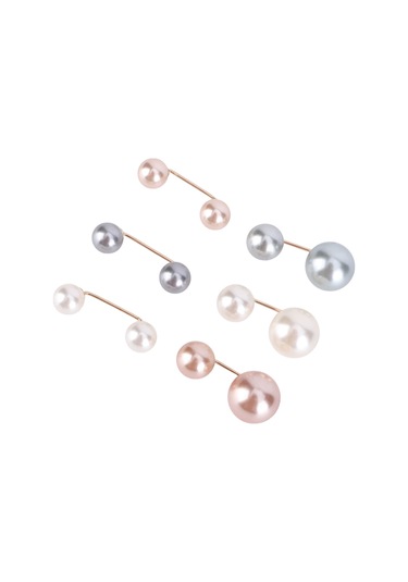 Lemestar 30 Adet Gömlek, Etek, Pantolon Belini Sabitleyen, Yaka Kapatıcı, Zırhlı İmitasyon İçerikli, Kaliteli Alaşım Broş Pin Gri, Şampanya Altın, Islak Beyaz - Büyük-küçük Ve Çift Küçük Uçlu Çok Renkli