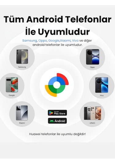 Android Uyumlu Tag Google Sertifikalı - Android Uyumludur Tekli Paket