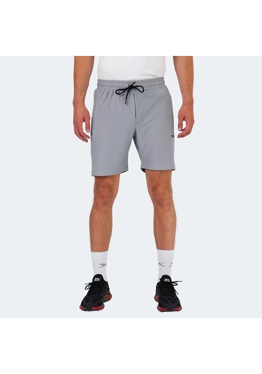 Slazenger OGNIA Erkek Cepli Fıtness Gri Şort