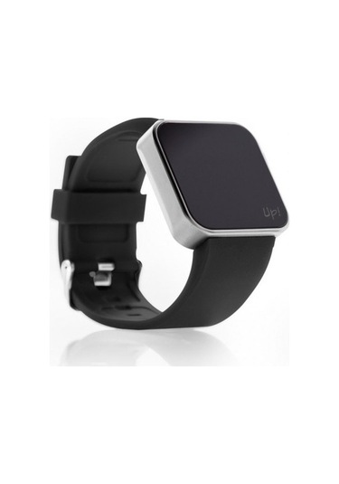 Upwatch İsim Yazılabilir Touch Matte Silver And Black Strap Unise
