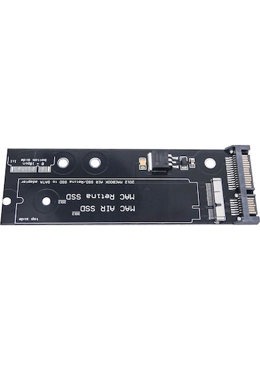 Apple Uyumlu MacBook Air Retina 2012 Ssd 7+17 Pin To Sata Çevirici Adaptör
