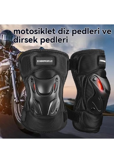 Mengtuo Polar Motosiklet Dizliği Cu Siyah