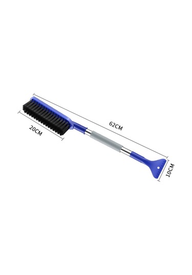 Sones Araba Fırçalı Kar Temizleme Aparatı Mavi