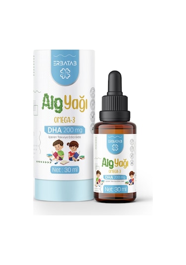 Erbatab Alg Yağı Omega3 30 ML