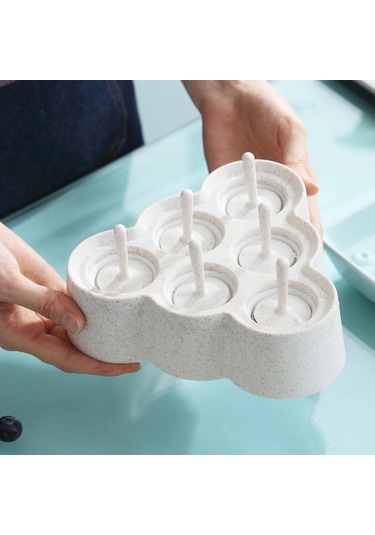 Ranyeek Evde Çocuklar İçin Üçgen Buzluk Kalıbı - Taze Dondurma Ve Buz Küpü Yaratımı - Nane Yeşili - Ev Kullanıma Uygun Çok Renkli