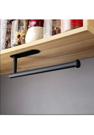 Kendinden Yapışkanlı Kağıt Havluluk Mat Siyah Mat Siyah