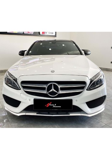 Mercedes W205 C Serisi 2015 Sonrası Batman Yarasa Ayna Kapağı Piano Black Abs Plastik