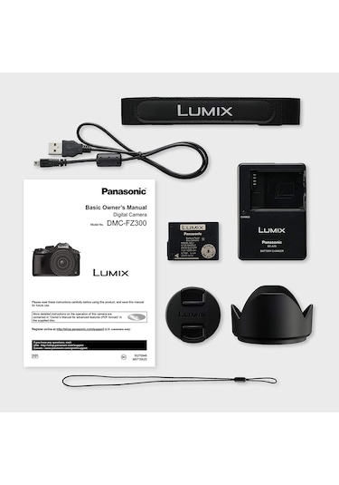 Panasonic DMC-FZ300 Dijital Fotoğraf Makinesi (Distribütör Garantili)