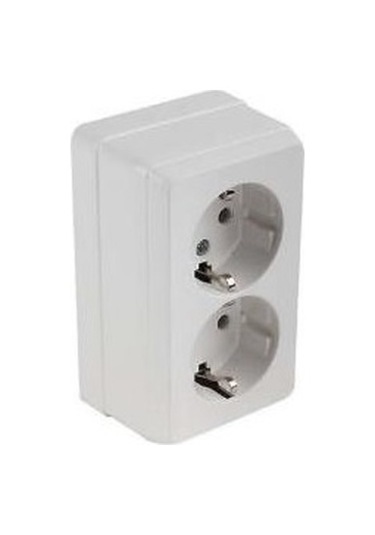 Far Sıva Üstü İkili Topraklı Priz Zirvesan