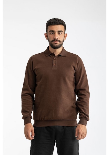 Qwerty Sweat Polo Yaka Clasıc Çok Renkli