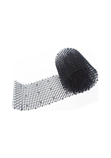 Monyee Kedi Köpek Engelleme Pp Ağı - Bahçe Bitki Koruması, Tırmanma Engeli - Siyah 200x28cm Tek Parça