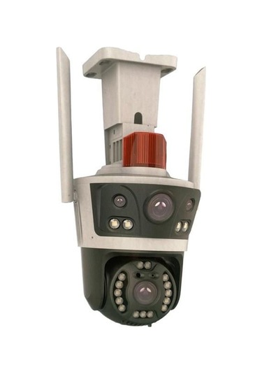 Apronx 6mp 3.6mm Apx-wp262 Çift Kamera 21 Led Wifi Ptz