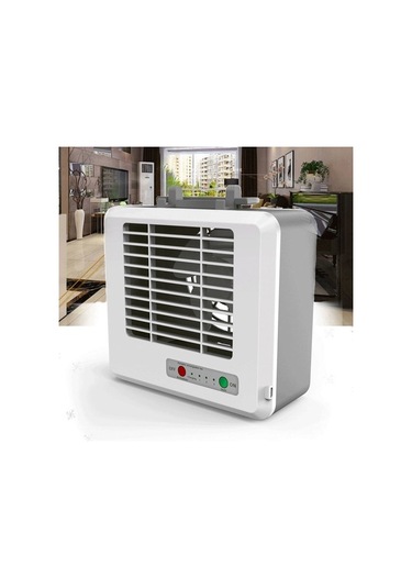 Puluzpuluz Taşınabilir Mini Sessiz Elektrikli Hava Soğutucu Beyaz 8917 Beyaz