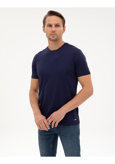 Pierre Cardin Erkek Lacivert Tişört Basic 50320102-vr033 Lacivert
