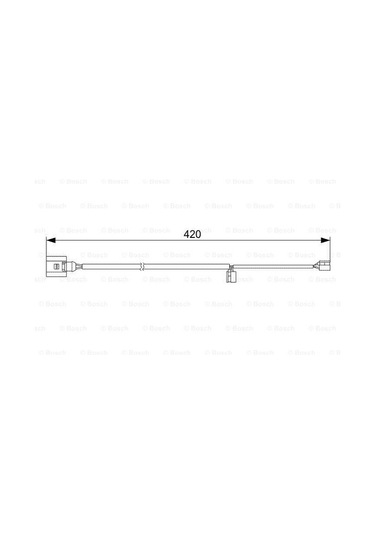 Porsche Cayenne 4.5S 2002-2007 Bosch Ön Balata Fişi N11.8106