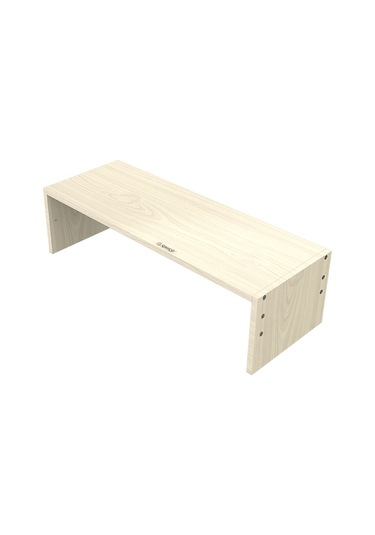 Sones Orıco Msr-02-wd-bp Ahşap Desenli Bilgisayar Monitörü Tutucu, Boyut: 50 X 20 X 13,5 Cm