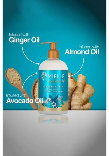 Mielle Moisture Rx Hawaiian Ginger Nemlendirici Durulanmayan Saç Kremi 355ml