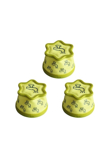 Wealthglow Ev Tipi Lg Cordzero A9 Elektrikli Süpürge Filtresi Için 3 Adet Yedek Parça Süpürge Yedek Parçaları 3 Adet