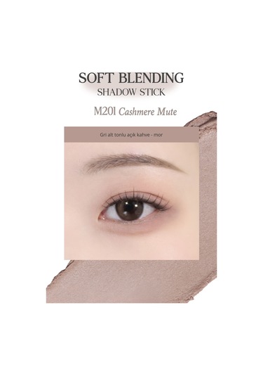 Clio Soft Blending Shadow Stick M201 Cashmere Mute