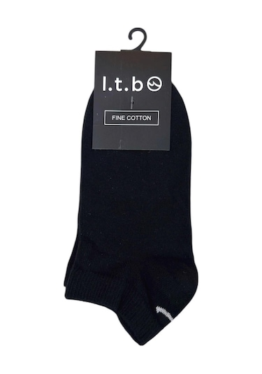 Ltb Carmen Unisex 2'li Paket 4 Çift Çorap Siyah