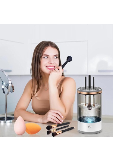 Nidage Makyaj Fırçası Temizleme Cihazı