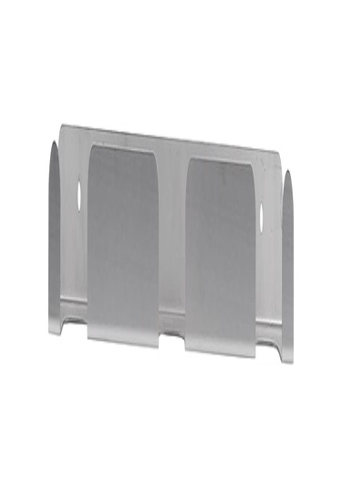 Youmex Stainless Steel Pizza Peel Stand: Sağlam Gümüş Renkli Pizza Aleti Tutucu 41.5x8.3x3 Cm Gümüş