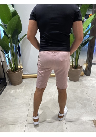 Back Eliesar Elite Pembe Erkek Şort Pembe