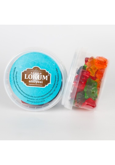 Meyve Aromalı Yumuşak Şeker Ayıcık Şekilli 120 G-377