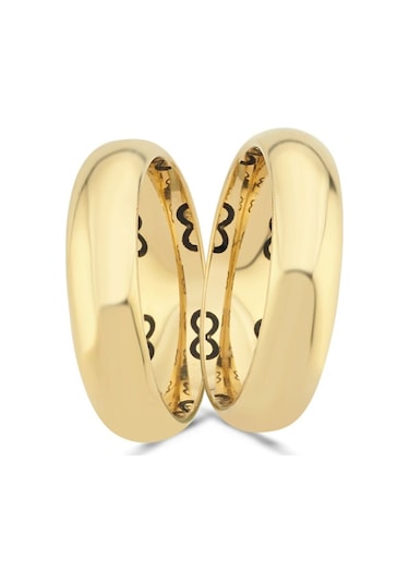 Altın Alyans Klasik 5mm Bayan T12740 Renkli