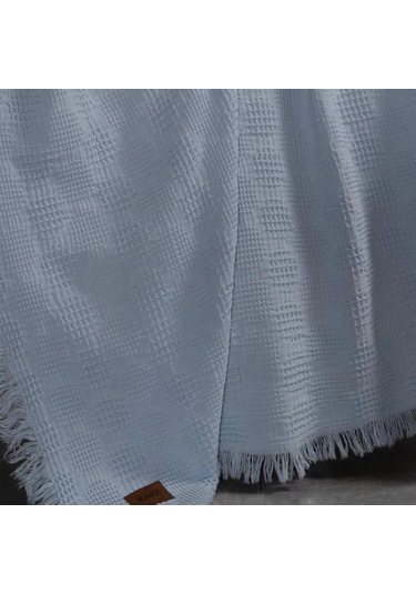 Kanz Bebek Waffle Müslin Nakışlı Pike Knz-021 Teddy